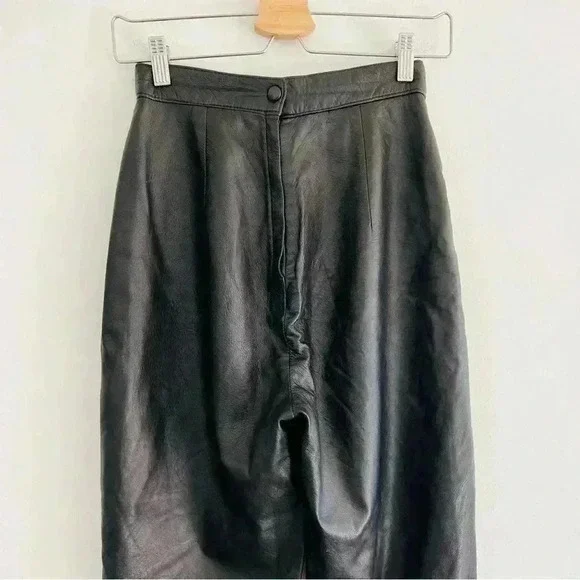 Vintage Danier Leather Pants High Waisted